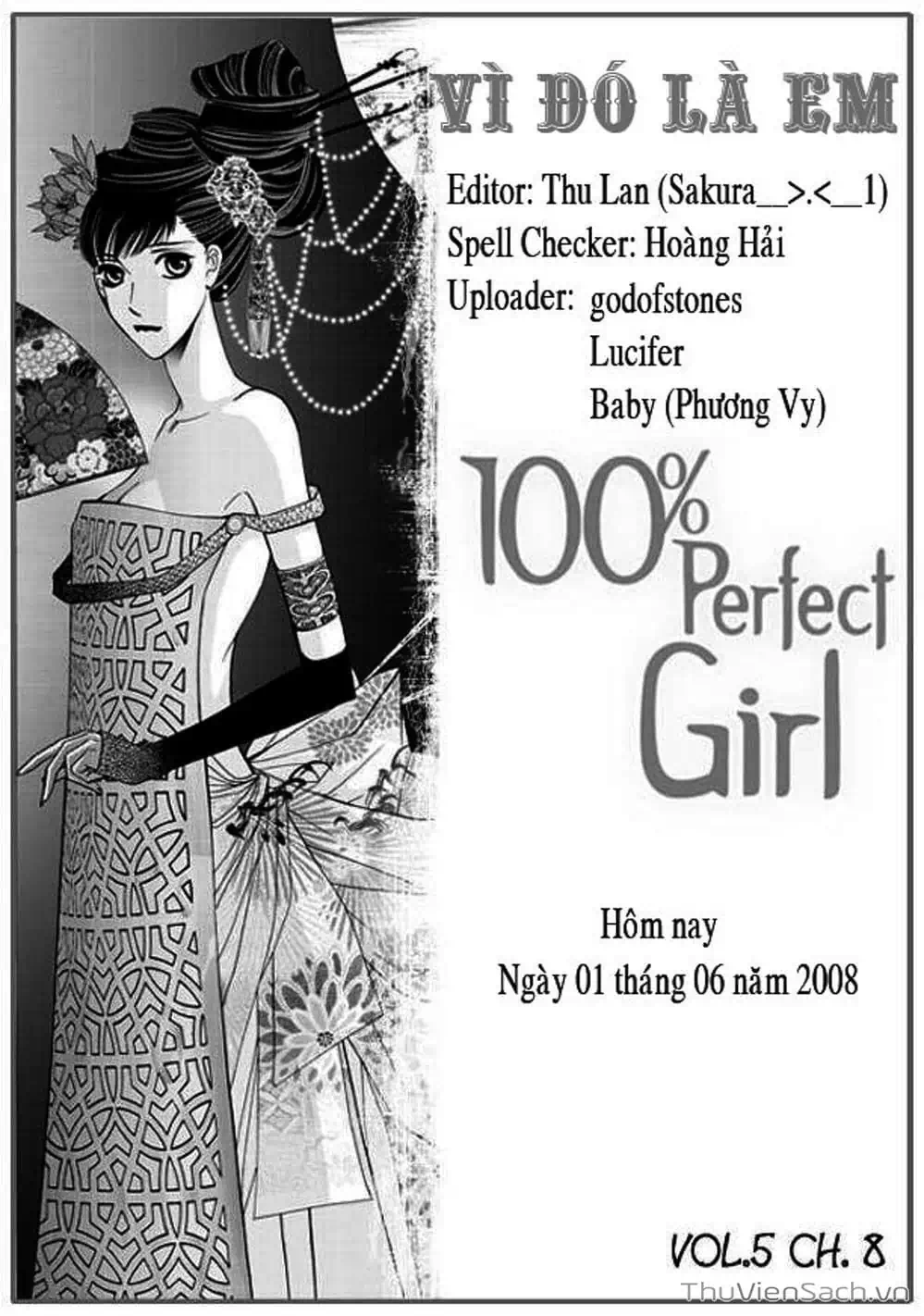 Truyện Tranh Cô Gái Hoàn Hảo - 100% Perfect Girl trang 4