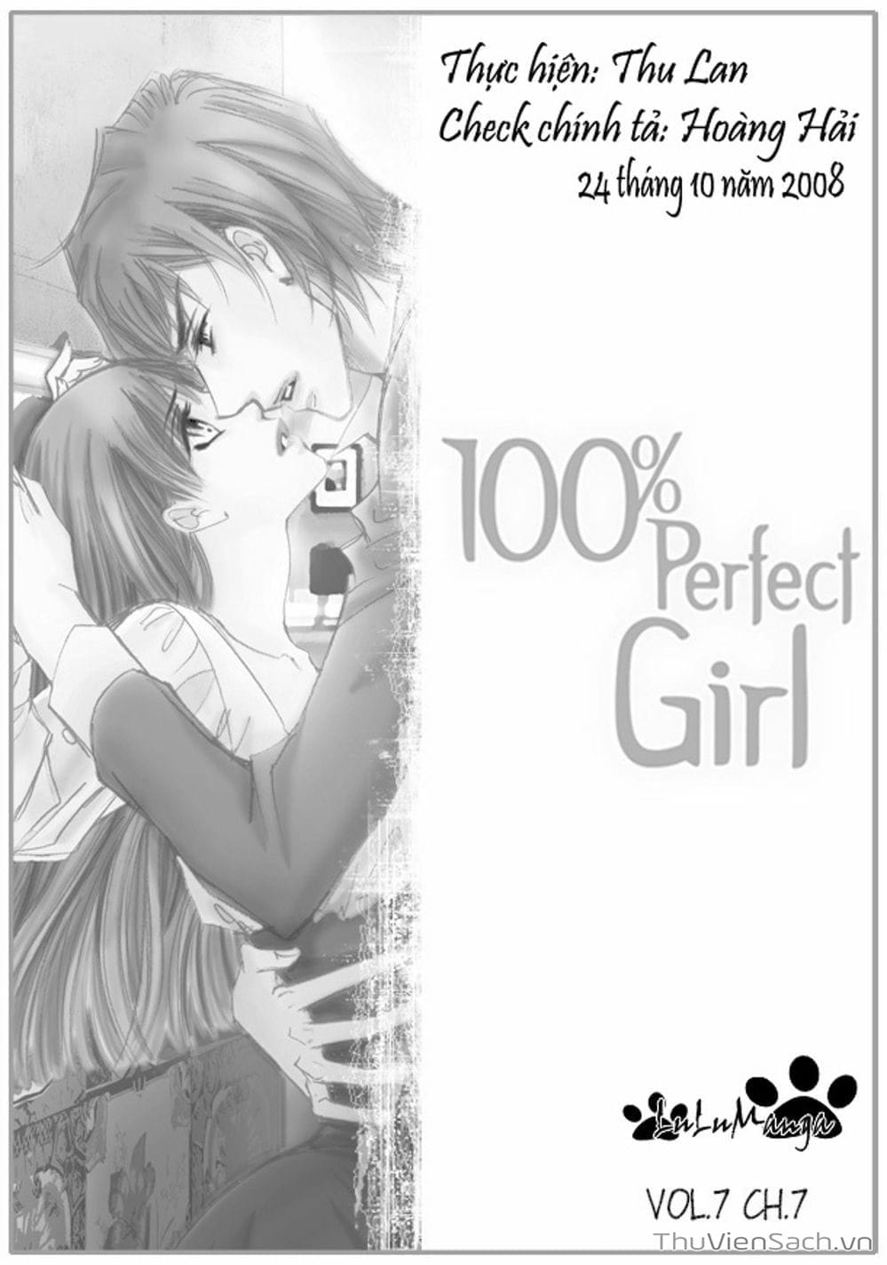 Truyện Tranh Cô Gái Hoàn Hảo - 100% Perfect Girl trang 4