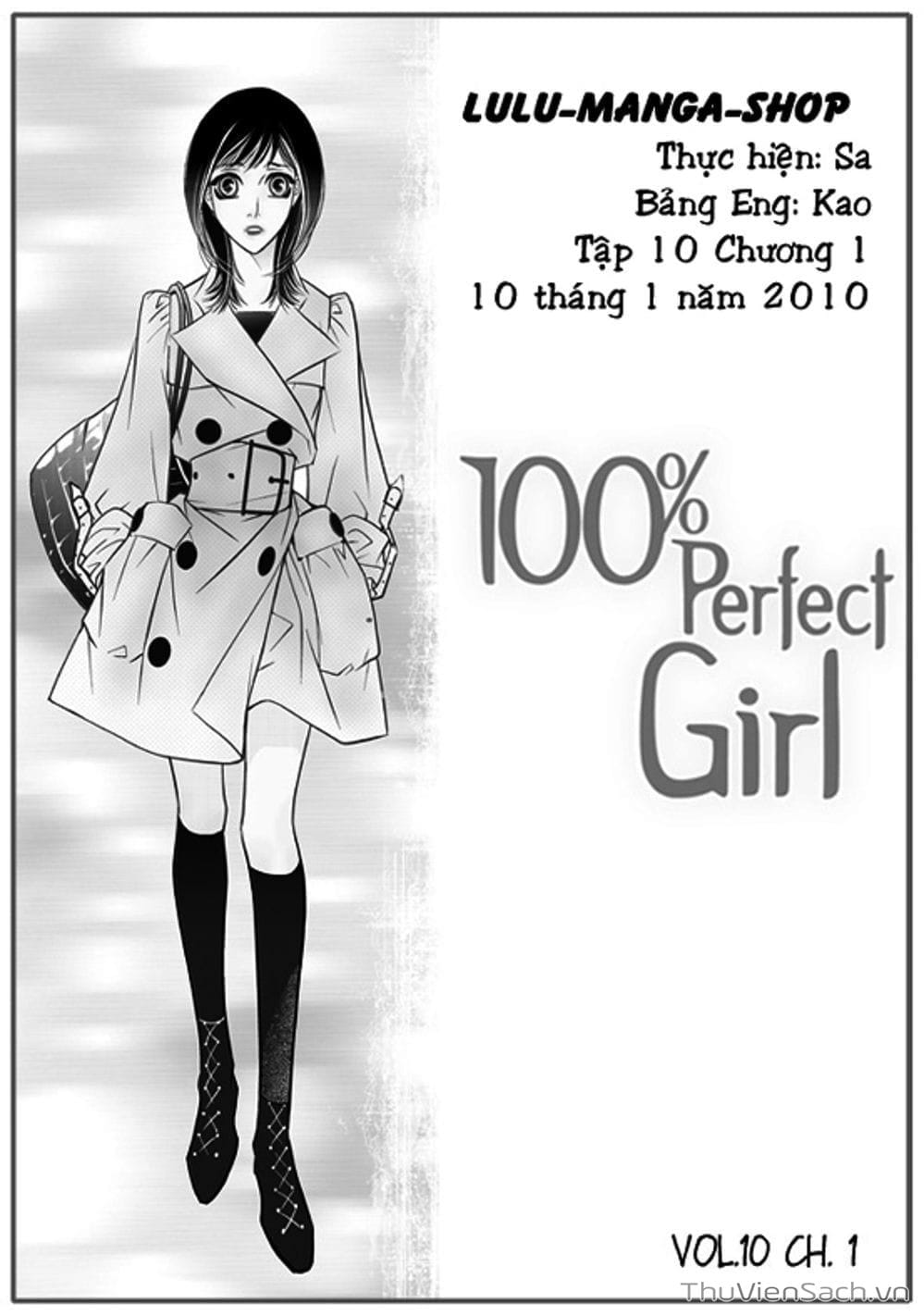 Truyện Tranh Cô Gái Hoàn Hảo - 100% Perfect Girl trang 4