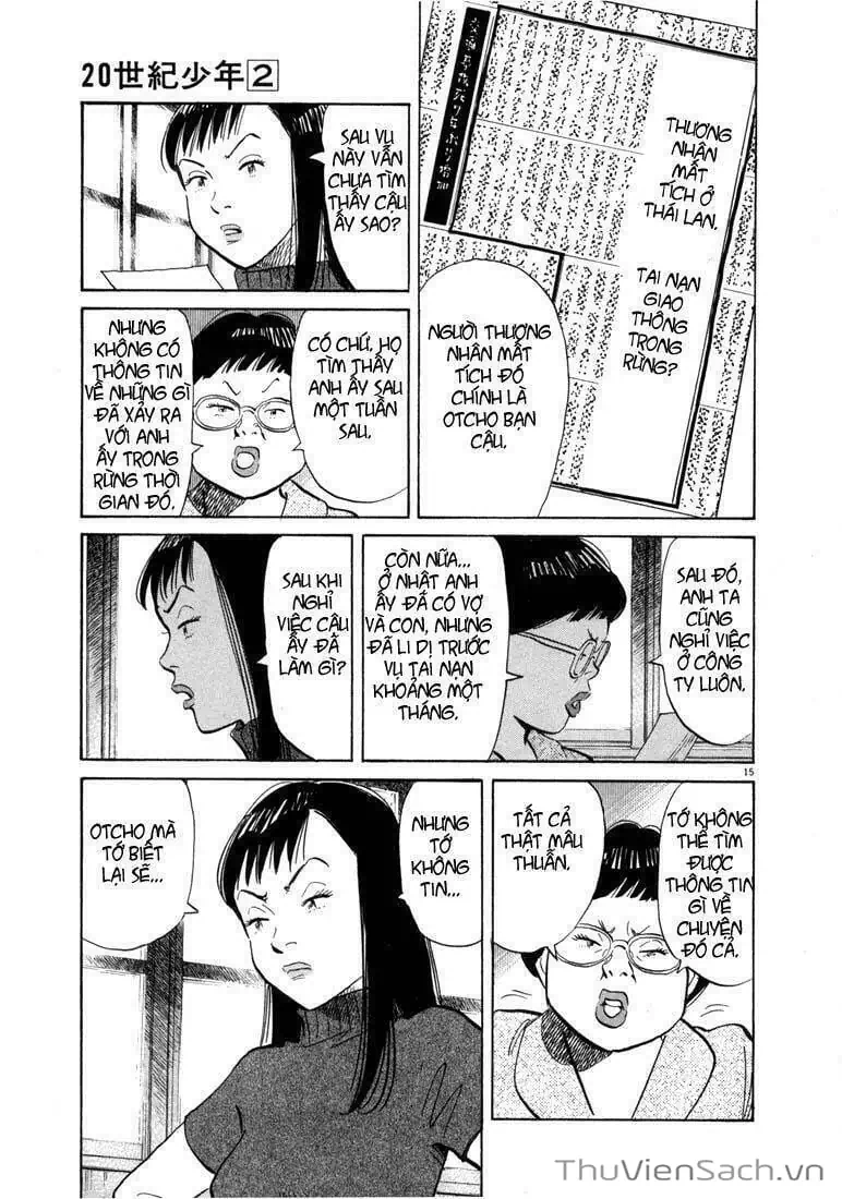 Truyện Tranh Những Chàng Trai Thế Kỉ 20 - 20Th Century Boys trang 2