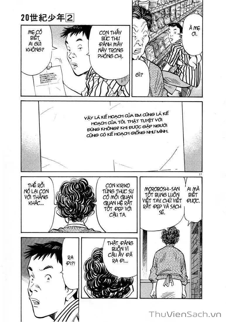 Truyện Tranh Những Chàng Trai Thế Kỉ 20 - 20Th Century Boys trang 2
