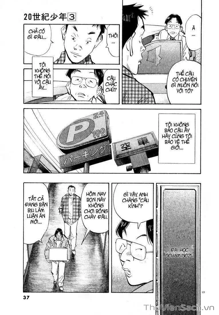 Truyện Tranh Những Chàng Trai Thế Kỉ 20 - 20Th Century Boys trang 2