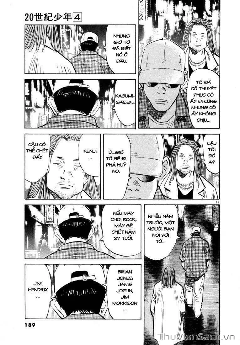 Truyện Tranh Những Chàng Trai Thế Kỉ 20 - 20Th Century Boys trang 2