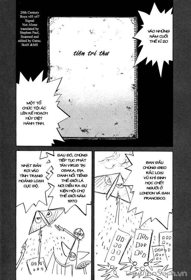 Truyện Tranh Những Chàng Trai Thế Kỉ 20 - 20Th Century Boys trang 2
