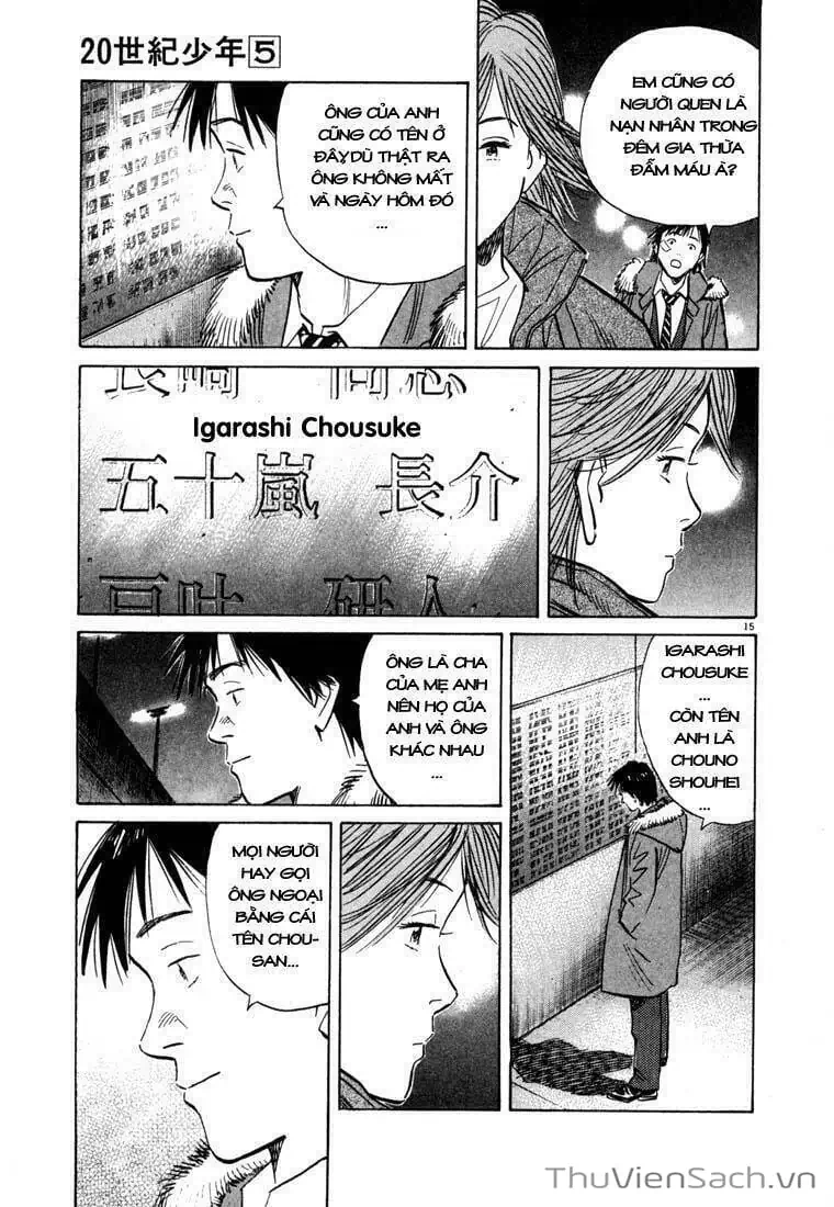 Truyện Tranh Những Chàng Trai Thế Kỉ 20 - 20Th Century Boys trang 2