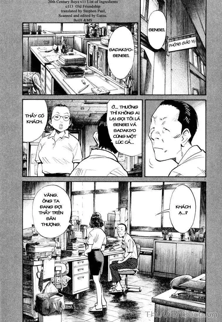 Truyện Tranh Những Chàng Trai Thế Kỉ 20 - 20Th Century Boys trang 2
