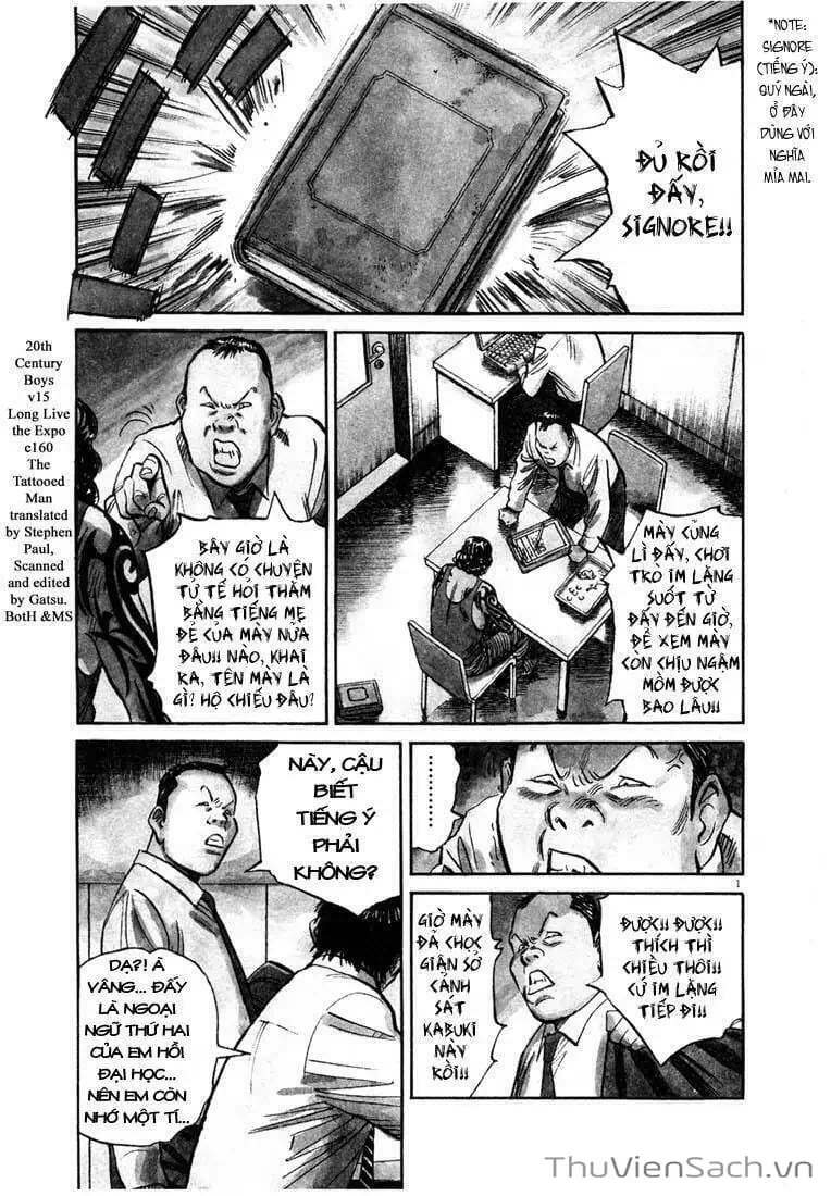 Truyện Tranh Những Chàng Trai Thế Kỉ 20 - 20Th Century Boys trang 2