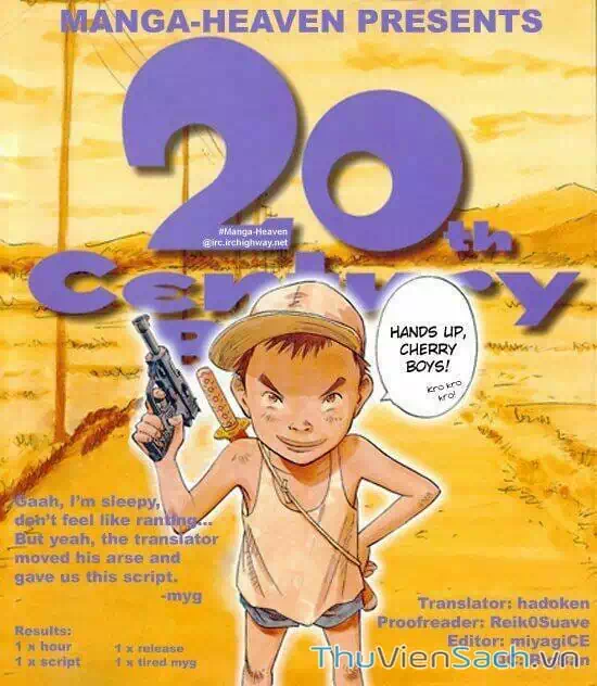 Truyện Tranh Những Chàng Trai Thế Kỉ 20 - 20Th Century Boys trang 2