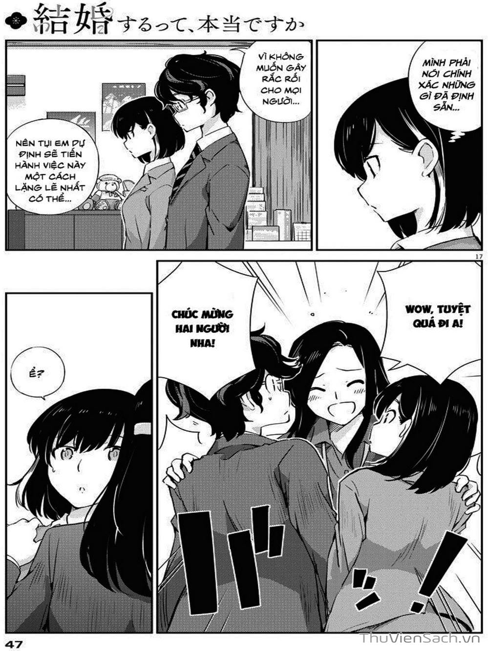 Truyện Tranh Chúng Ta Sẽ Kết Hôn Thật Sao? - 365 Days To The Wedding trang 3