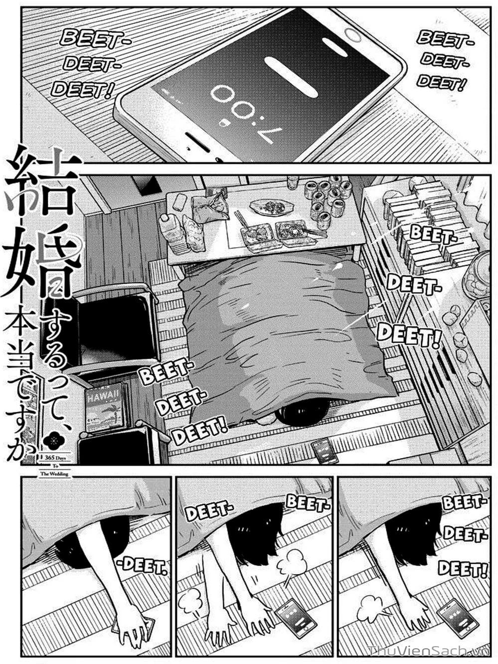 Truyện Tranh Chúng Ta Sẽ Kết Hôn Thật Sao? - 365 Days To The Wedding trang 3