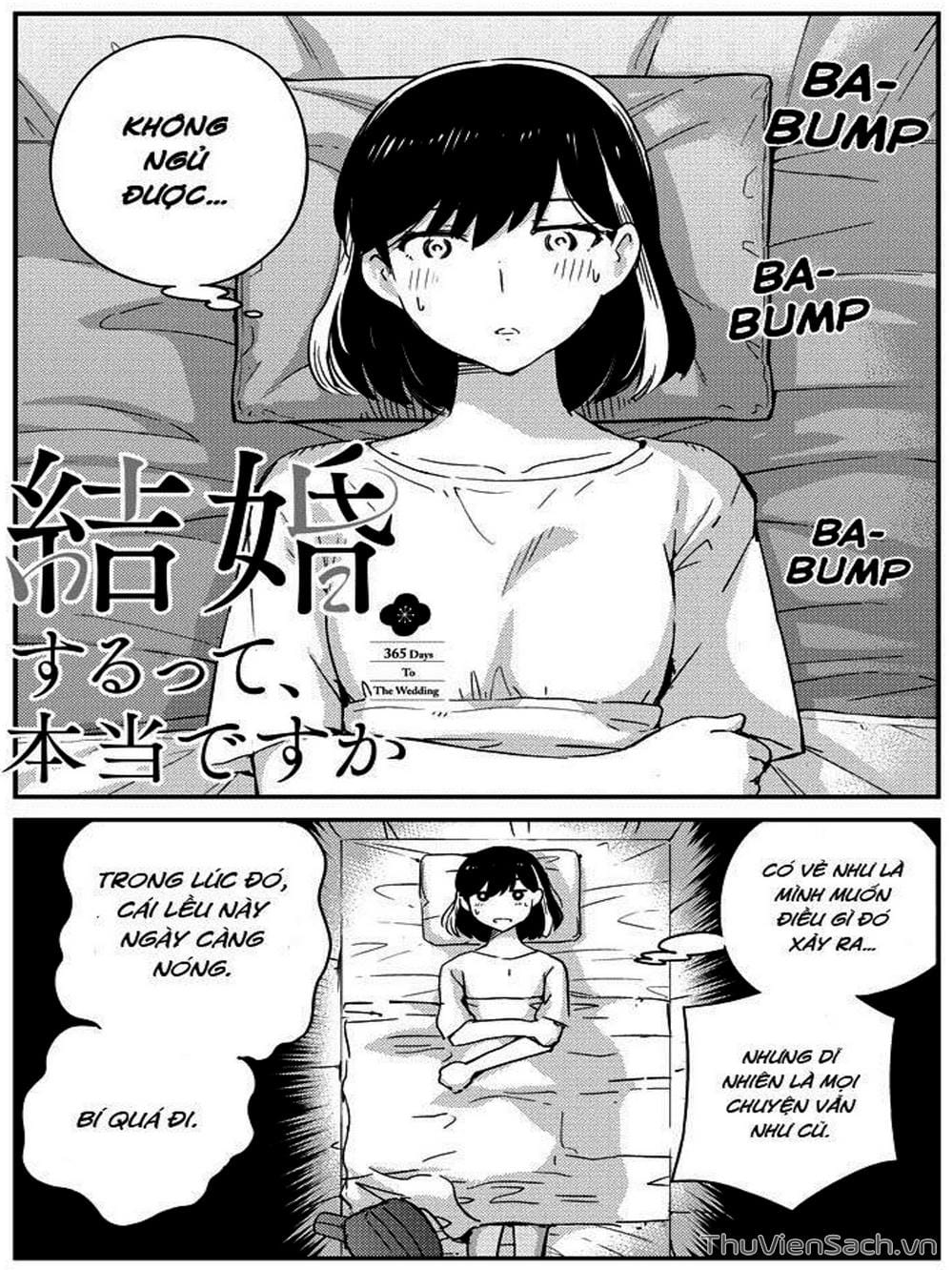 Truyện Tranh Chúng Ta Sẽ Kết Hôn Thật Sao? - 365 Days To The Wedding trang 3