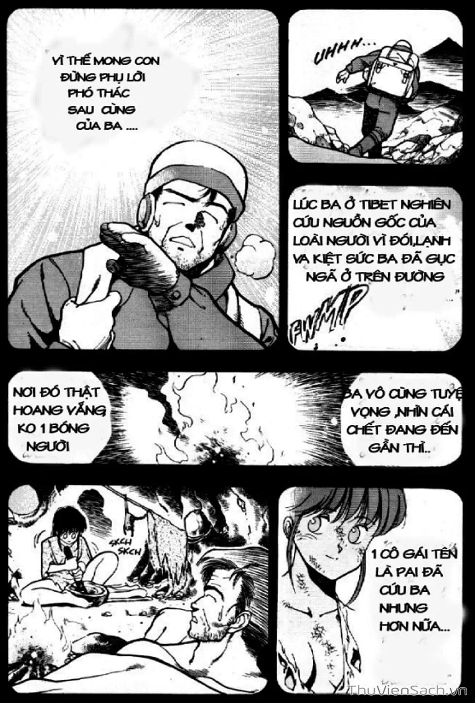 Truyện Tranh Cô Bé Ba Mắt - 3X3 Eyes trang 6