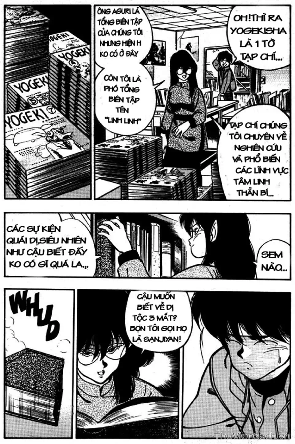 Truyện Tranh Cô Bé Ba Mắt - 3X3 Eyes trang 6