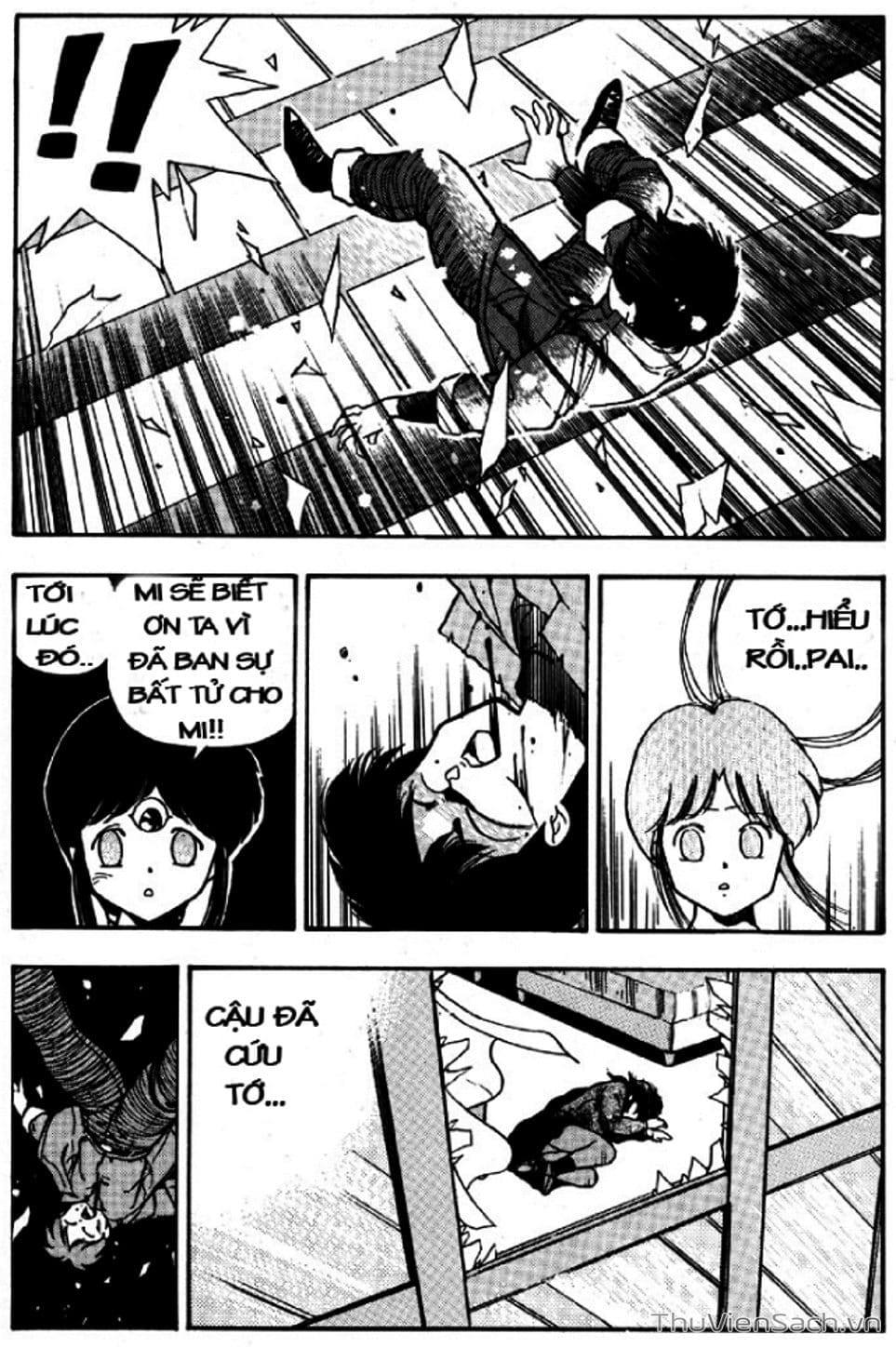 Truyện Tranh Cô Bé Ba Mắt - 3X3 Eyes trang 6