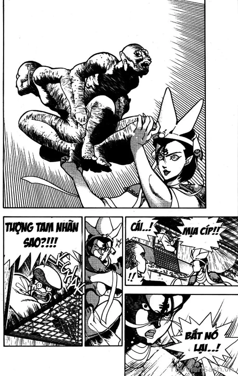 Truyện Tranh Cô Bé Ba Mắt - 3X3 Eyes trang 6