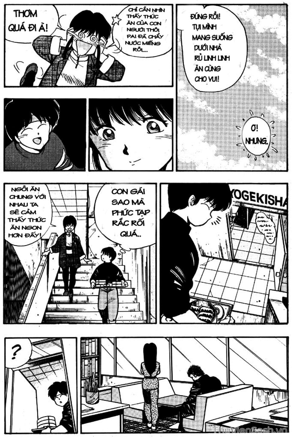 Truyện Tranh Cô Bé Ba Mắt - 3X3 Eyes trang 6