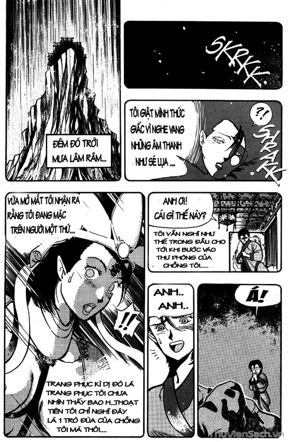 Truyện Tranh Cô Bé Ba Mắt - 3X3 Eyes trang 6