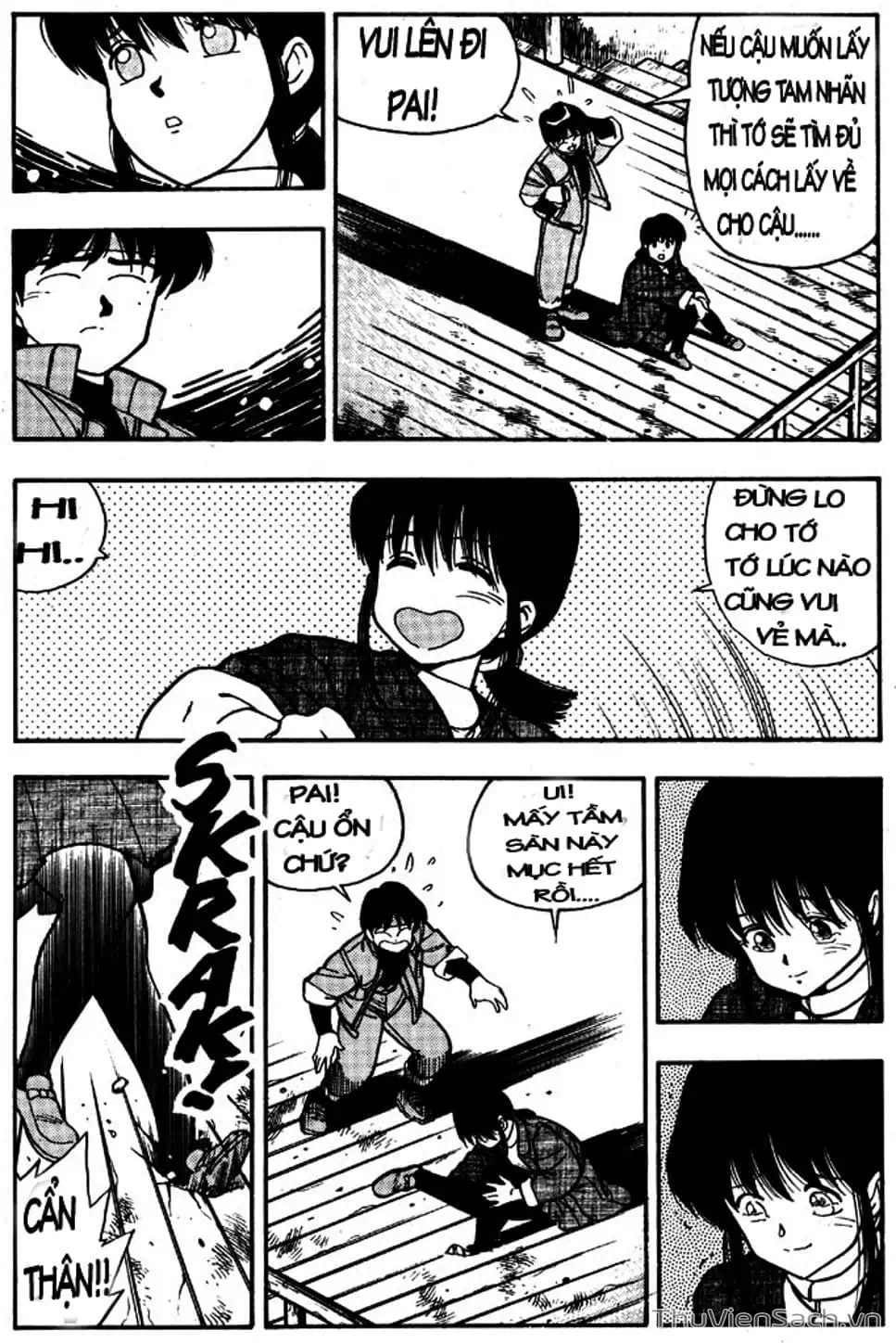 Truyện Tranh Cô Bé Ba Mắt - 3X3 Eyes trang 6