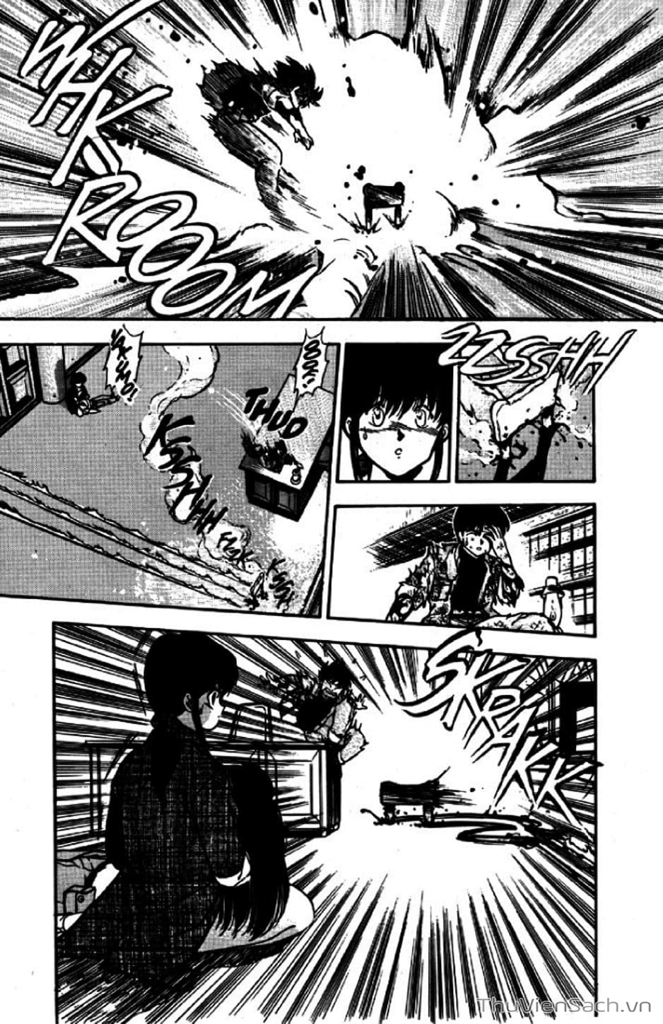 Truyện Tranh Cô Bé Ba Mắt - 3X3 Eyes trang 6