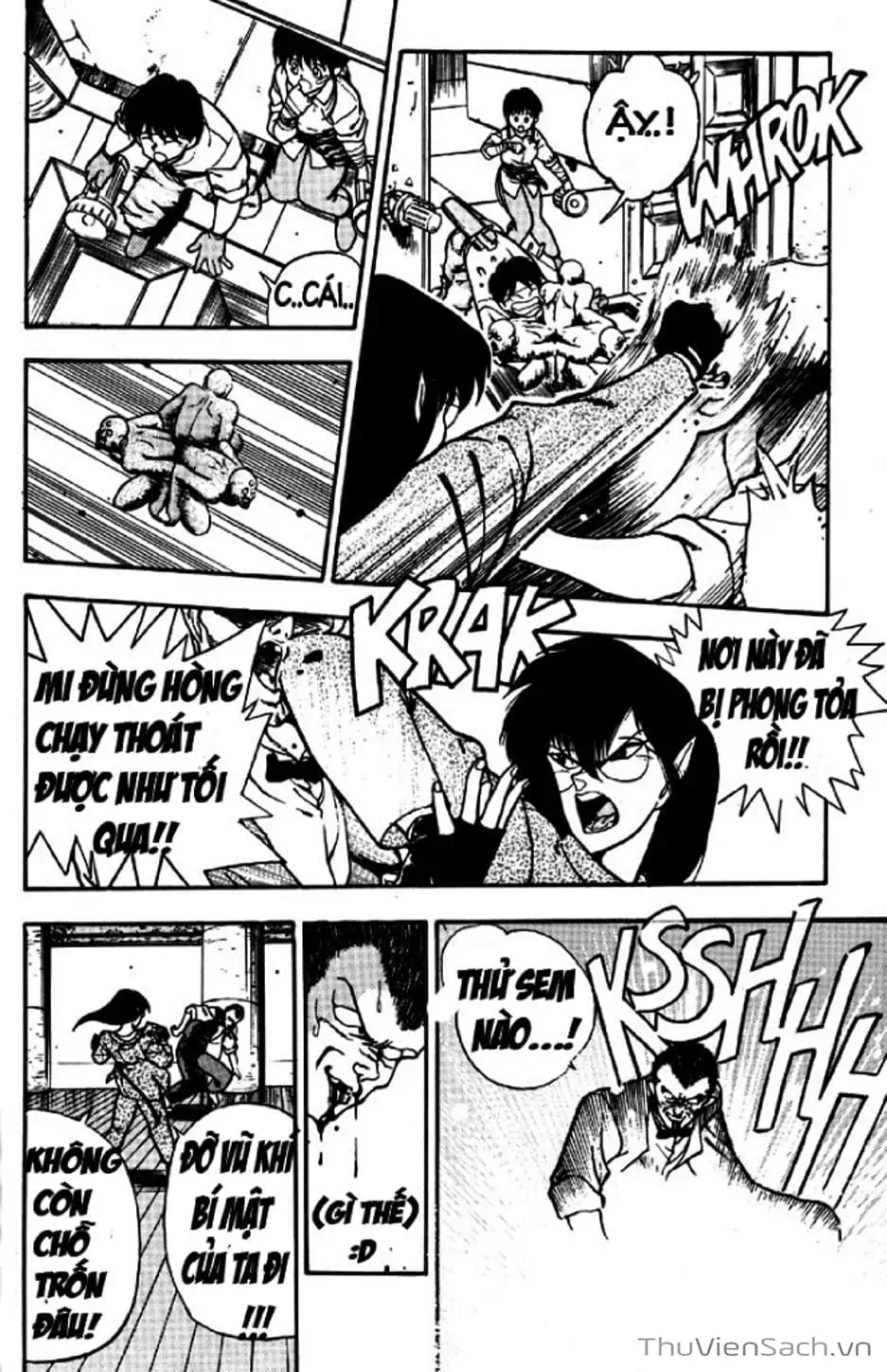 Truyện Tranh Cô Bé Ba Mắt - 3X3 Eyes trang 6