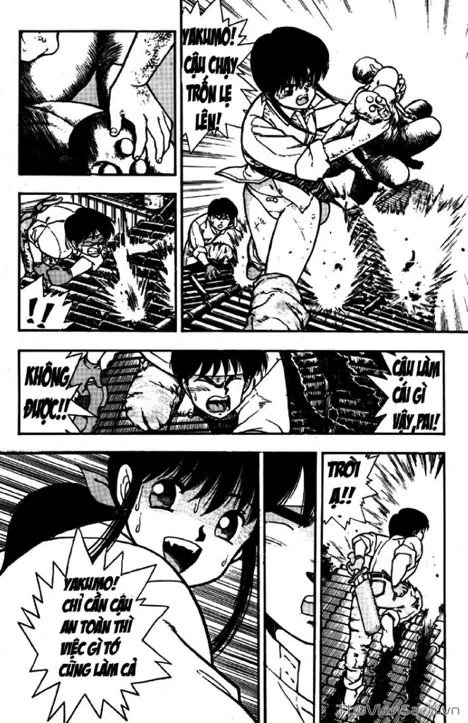 Truyện Tranh Cô Bé Ba Mắt - 3X3 Eyes trang 6