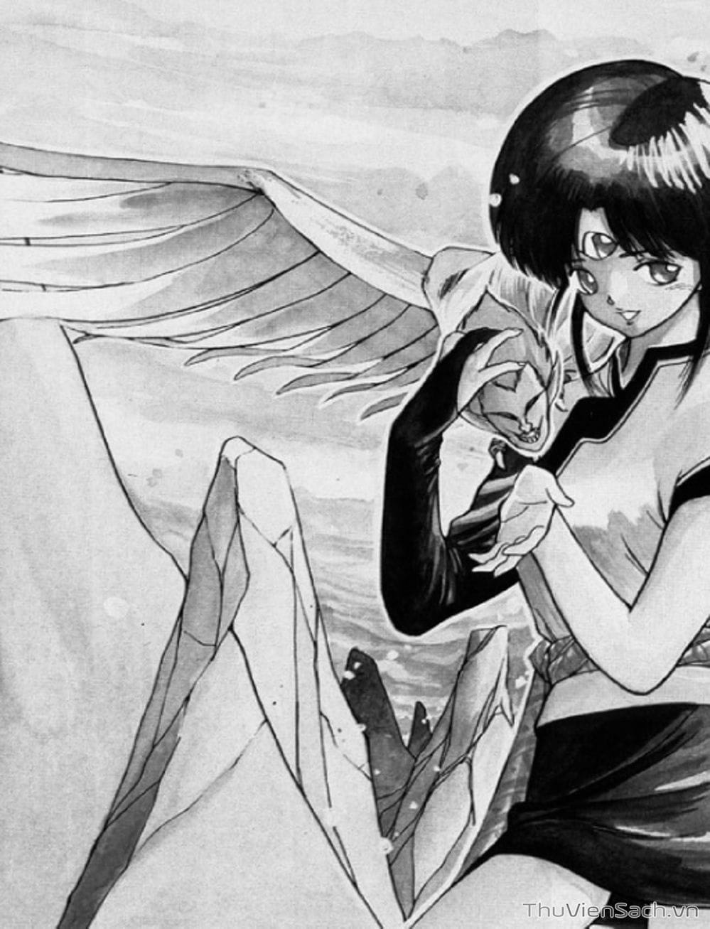 Truyện Tranh Cô Bé Ba Mắt - 3X3 Eyes trang 6