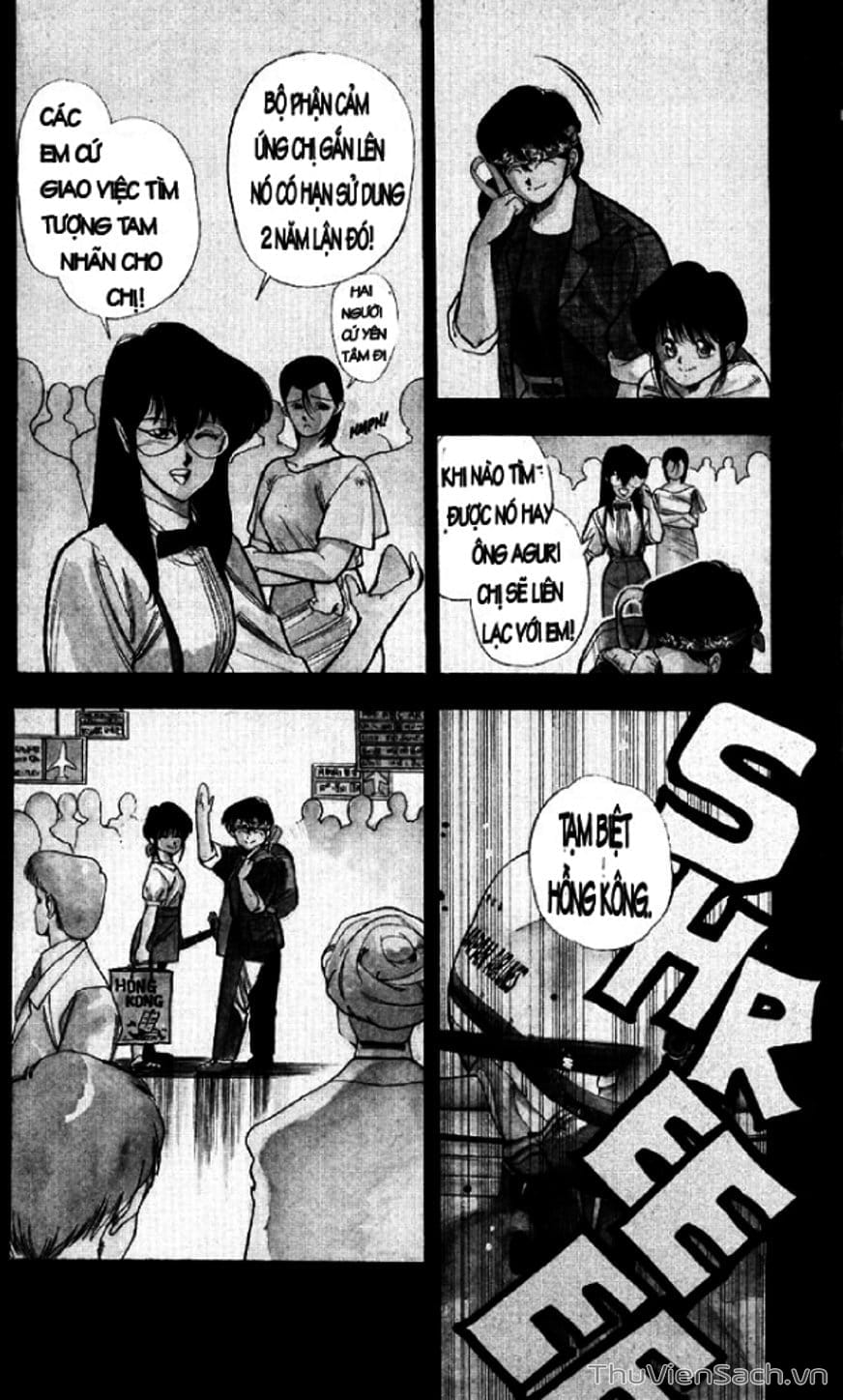 Truyện Tranh Cô Bé Ba Mắt - 3X3 Eyes trang 6