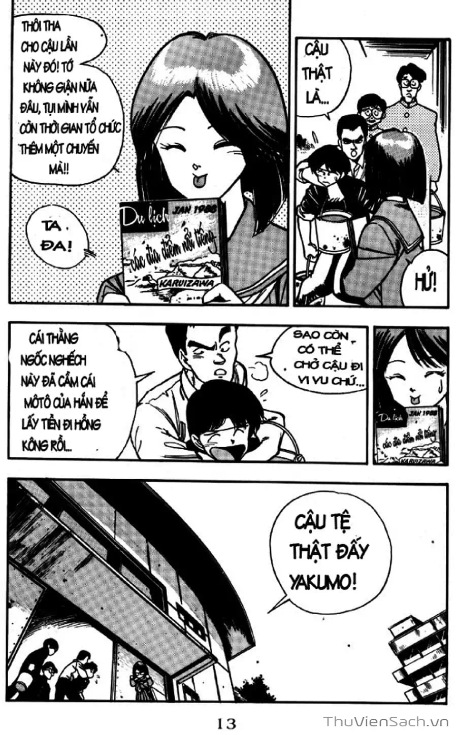 Truyện Tranh Cô Bé Ba Mắt - 3X3 Eyes trang 6