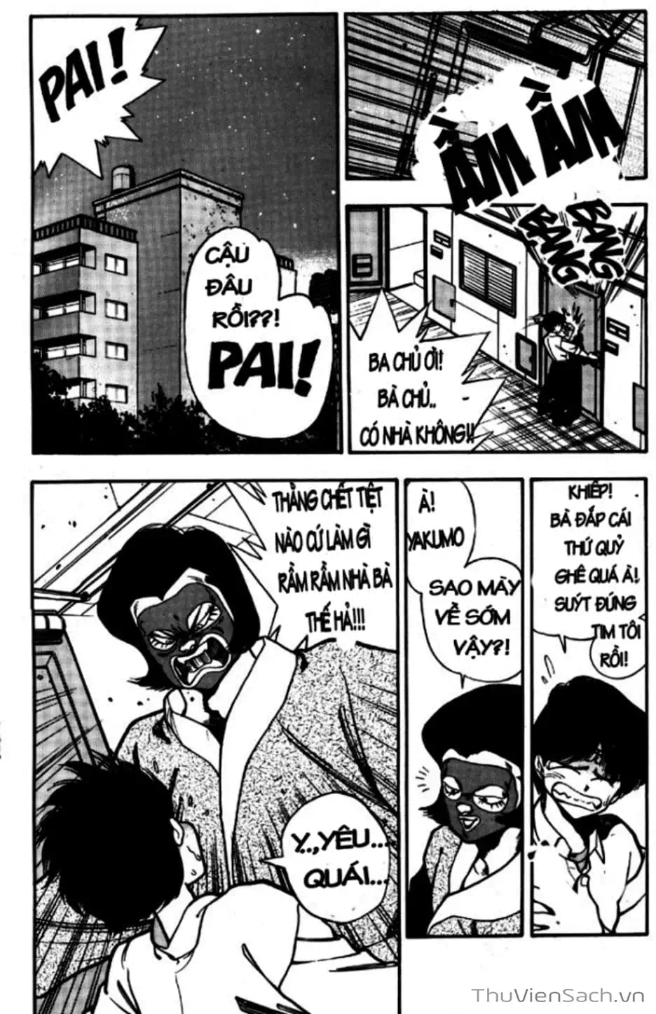 Truyện Tranh Cô Bé Ba Mắt - 3X3 Eyes trang 6