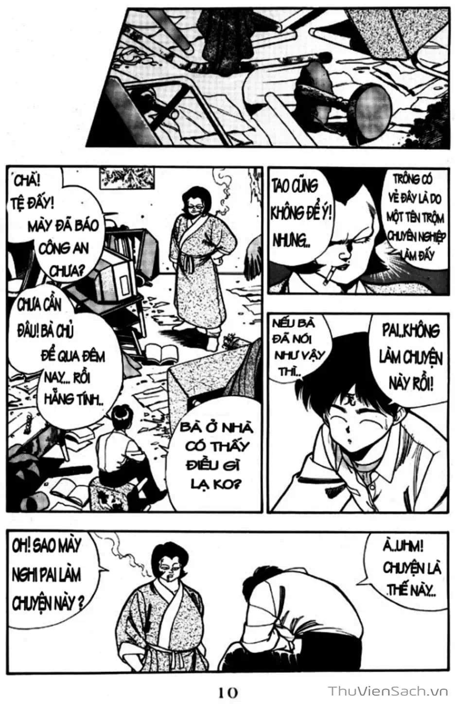 Truyện Tranh Cô Bé Ba Mắt - 3X3 Eyes trang 6