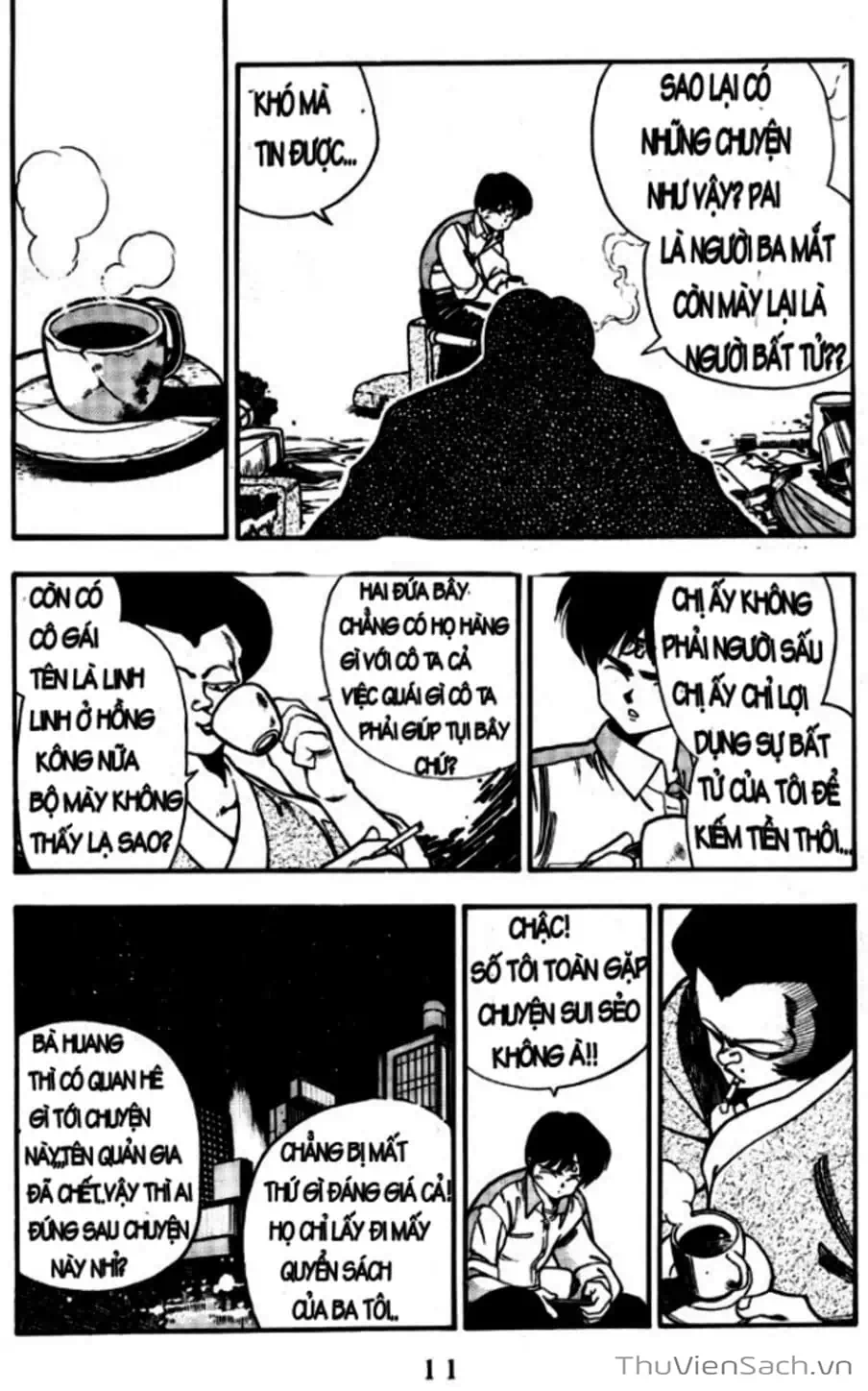 Truyện Tranh Cô Bé Ba Mắt - 3X3 Eyes trang 6