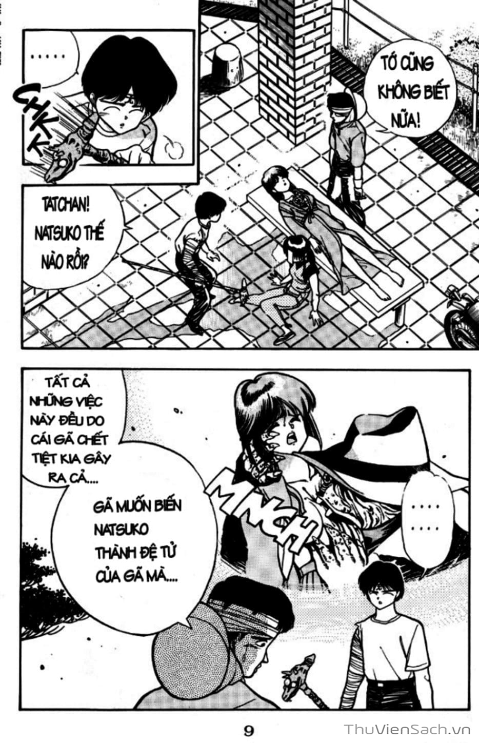 Truyện Tranh Cô Bé Ba Mắt - 3X3 Eyes trang 6