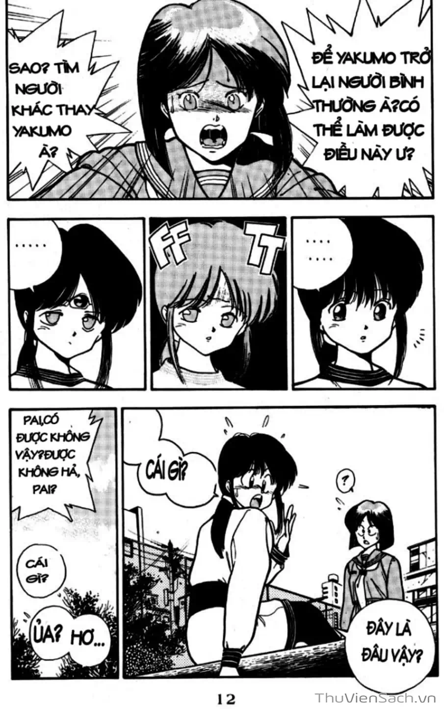 Truyện Tranh Cô Bé Ba Mắt - 3X3 Eyes trang 6