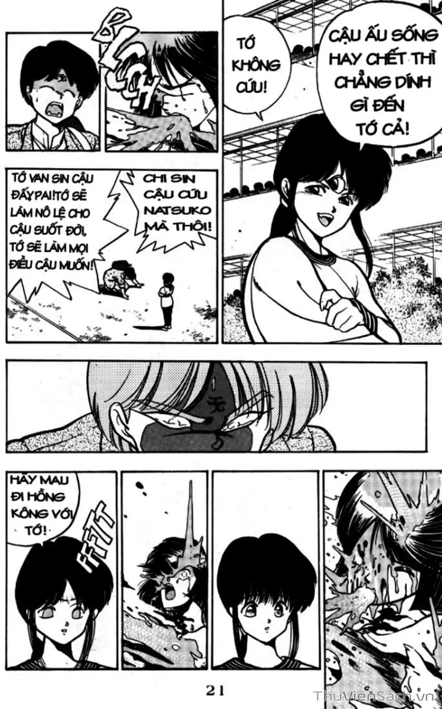 Truyện Tranh Cô Bé Ba Mắt - 3X3 Eyes trang 6