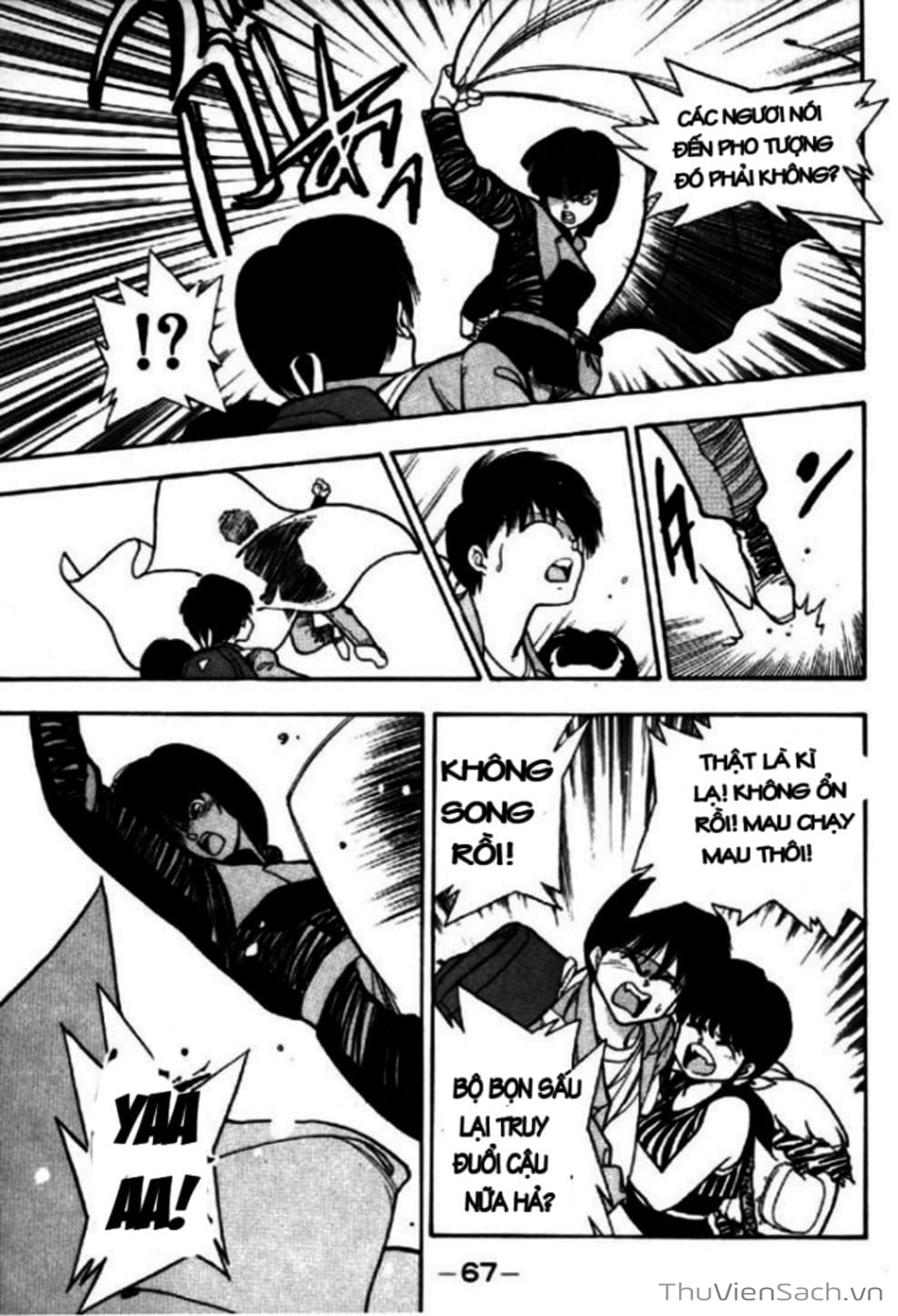 Truyện Tranh Cô Bé Ba Mắt - 3X3 Eyes trang 6