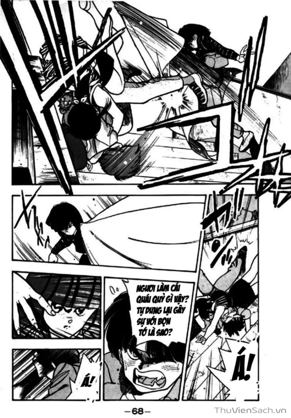 Truyện Tranh Cô Bé Ba Mắt - 3X3 Eyes trang 6