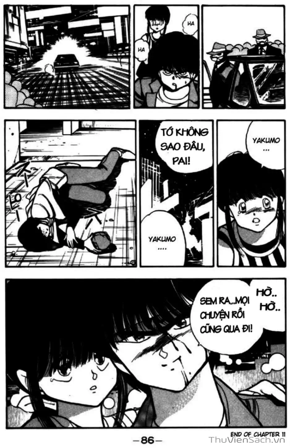 Truyện Tranh Cô Bé Ba Mắt - 3X3 Eyes trang 6