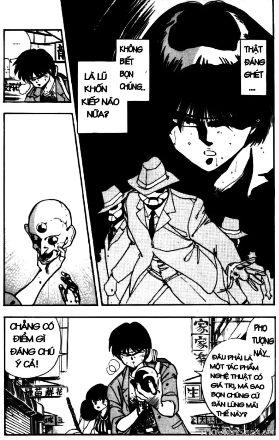 Truyện Tranh Cô Bé Ba Mắt - 3X3 Eyes trang 6