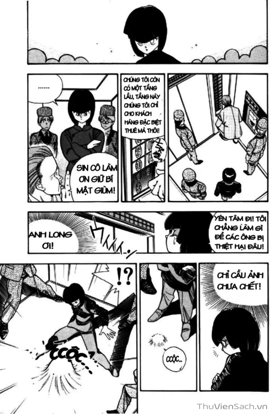 Truyện Tranh Cô Bé Ba Mắt - 3X3 Eyes trang 6