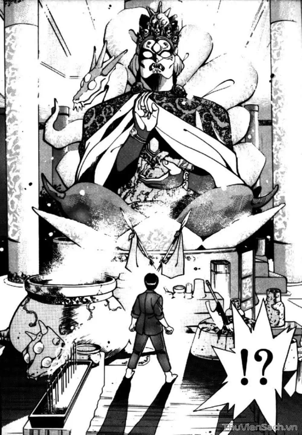 Truyện Tranh Cô Bé Ba Mắt - 3X3 Eyes trang 6