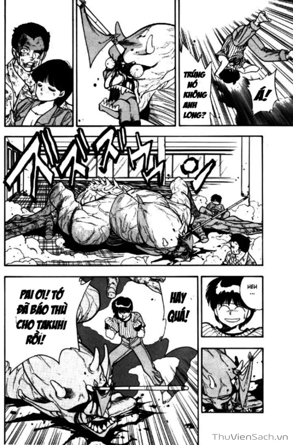 Truyện Tranh Cô Bé Ba Mắt - 3X3 Eyes trang 6