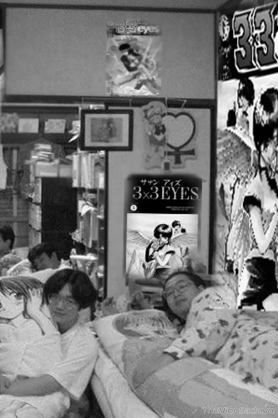 Truyện Tranh Cô Bé Ba Mắt - 3X3 Eyes trang 6