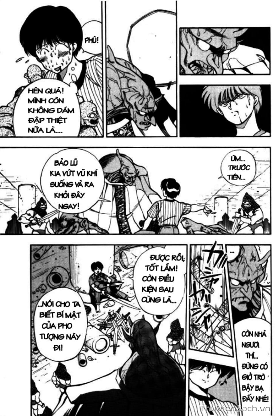 Truyện Tranh Cô Bé Ba Mắt - 3X3 Eyes trang 6