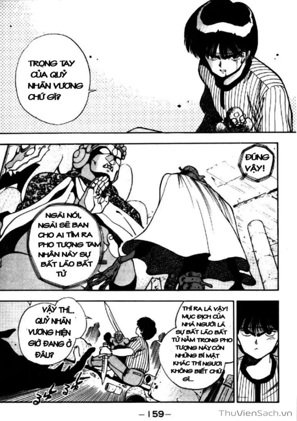 Truyện Tranh Cô Bé Ba Mắt - 3X3 Eyes trang 6