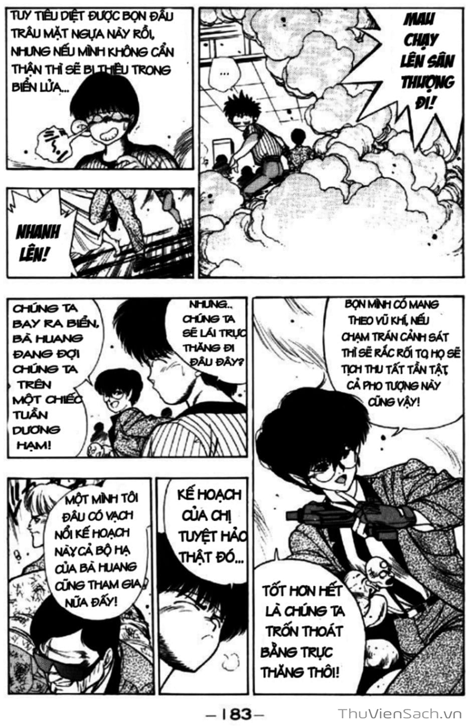 Truyện Tranh Cô Bé Ba Mắt - 3X3 Eyes trang 6