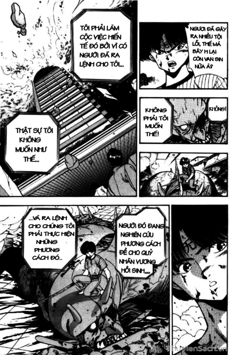 Truyện Tranh Cô Bé Ba Mắt - 3X3 Eyes trang 6