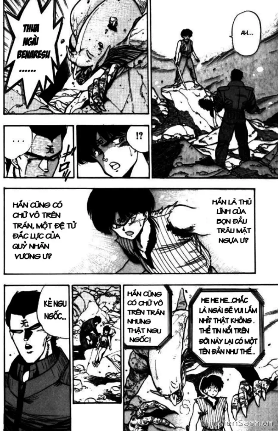 Truyện Tranh Cô Bé Ba Mắt - 3X3 Eyes trang 6