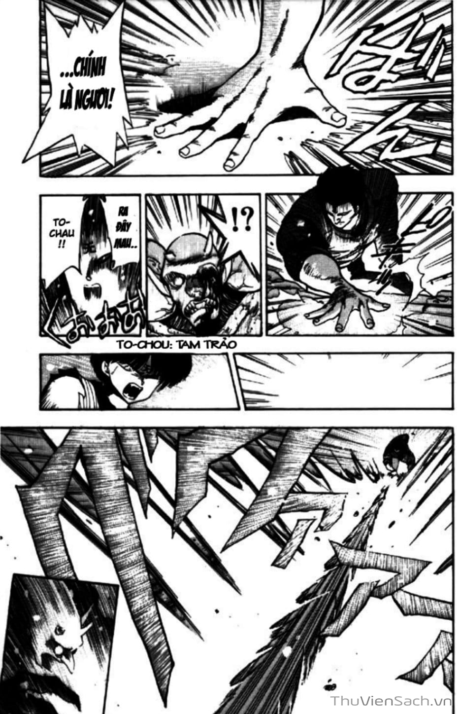 Truyện Tranh Cô Bé Ba Mắt - 3X3 Eyes trang 6