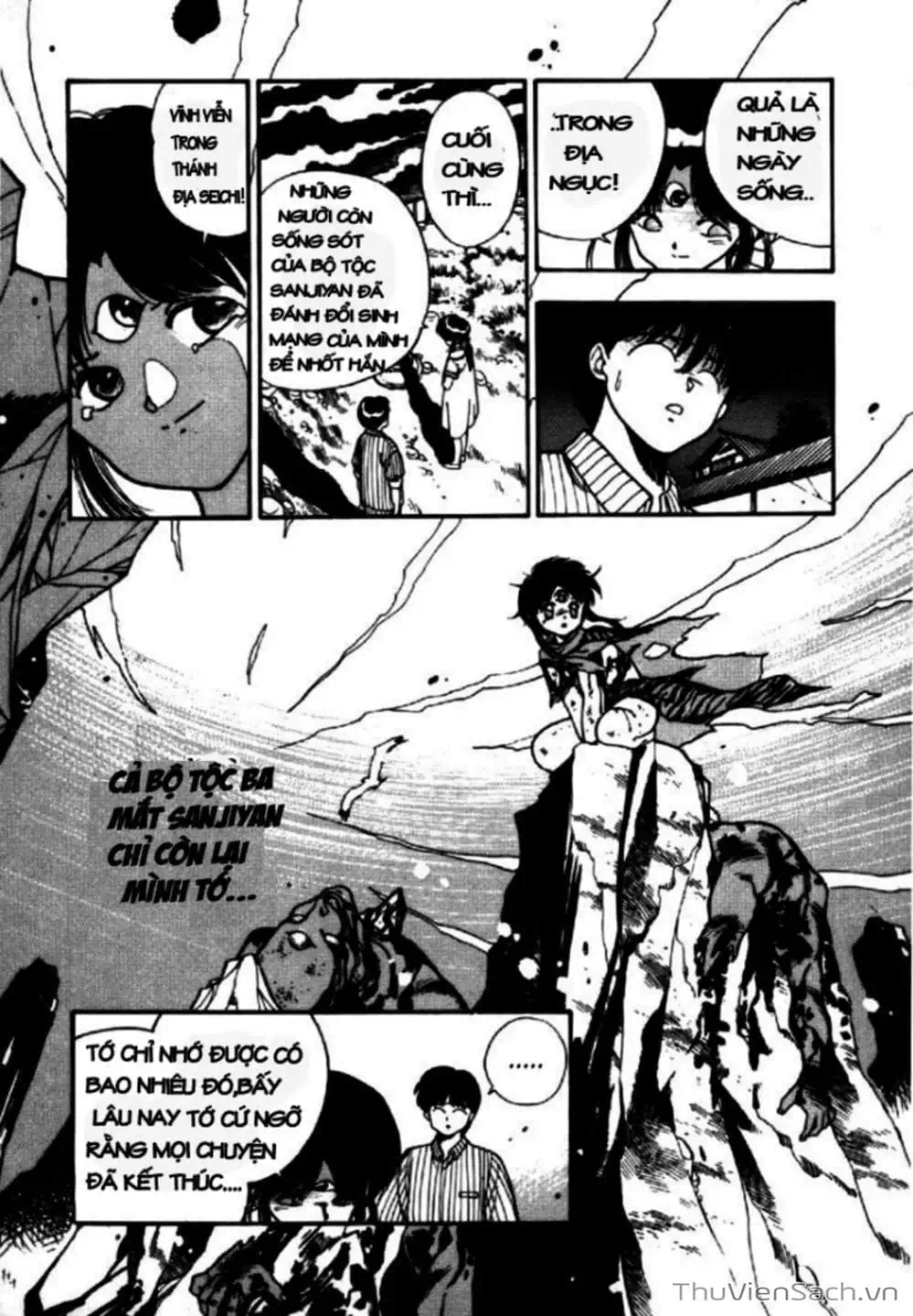 Truyện Tranh Cô Bé Ba Mắt - 3X3 Eyes trang 6