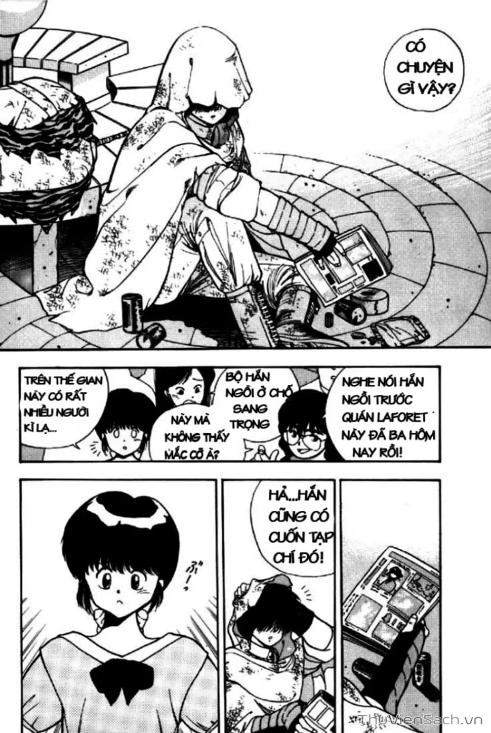 Truyện Tranh Cô Bé Ba Mắt - 3X3 Eyes trang 6
